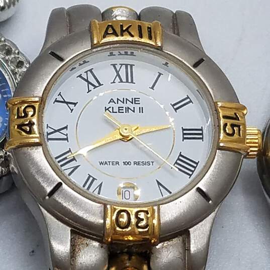 Vintage DKNY, Anne Klein, Plus Ladies Stainless Steel Quartz Watch Collection image number 2