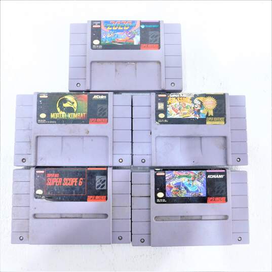 Lot Of Super Nintendo SNES Games image number 2