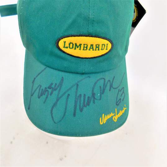HOF Fuzzy Thurston Signed Green Bay Packers Hat image number 3