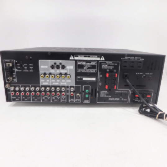 Kenwood Model KR-V9010 Audio-Video Stereo Receiver w/ Power Cable and Remote Control image number 2