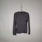 Mens Regular Fit Knitted Round Neck Long Sleeve Pullover T-Shirt Size XL image number 1