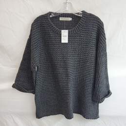 Cotton Emporium Gray Long Sleeve Pullover Sweater NWT Size L