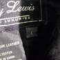 NWT Womens Leather Long Sleeve Collared Shirt Jacket Size Large image number 4
