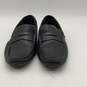 NIB Mens M22420 Black Leather Moc Toe Slip-On Loafer Shoes Size 11 M image number 1