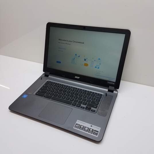 ACER Chromebook 15in Laptop Intel Celeron N3060 CPU 4G RAM B32GB SSD #1 image number 1