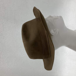 Mens Penn Brown Bow Band Wide Brim Teardrop Crown Fedora Hat Size 60/7.5 alternative image