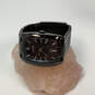 Designer Fossil ES-4518 Black Round Dial Stainless Steel Analog Wristwatch image number 1
