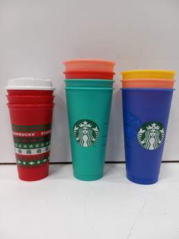 Batch Of 16 Different Size, Color And Design Starbucks Coffee Cups alternative image