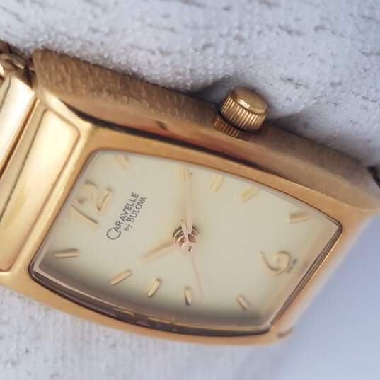 Caravelle By Bulova 44L56  Gold Tone Watch NOT RUNNING image number 2