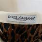 AUTHENTICATED Dolce & Gabbana Cream Wool 2-Piece Skirt Suit Size 42 image number 4