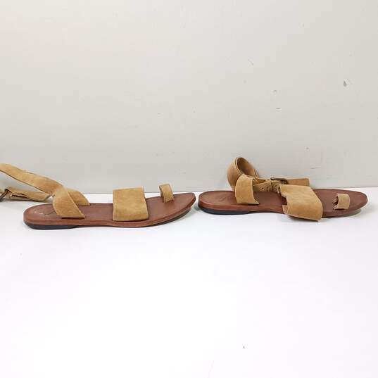 Free People Brown And Beige/Yellow Sandals Size 7.5 (EU 38) image number 2