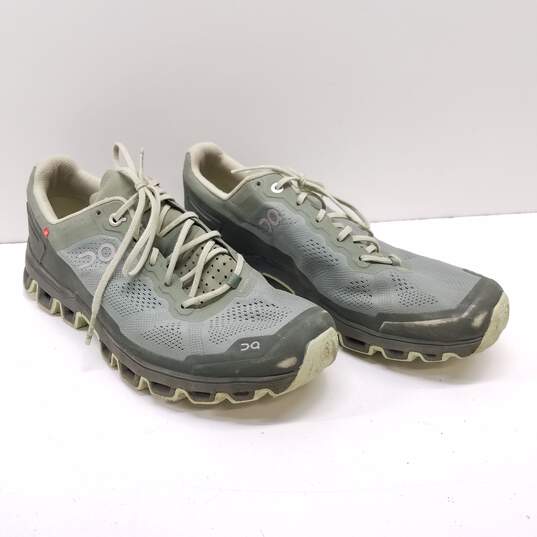ON Men's Cloudventure Reseda Jungle Green Trail Sneakers Size 7.5 image number 3