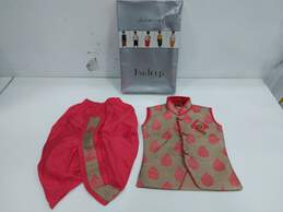 Jaideep Unlimited Collection Boy's Kurtha and Dhoti Outfit Size 0 IOB