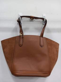 Michael Kors Portia Large Leather & Suede Tote Bag