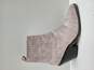 Raye Women's Mauve Embossed Faux Leather Boots Size 5.5 image number 1