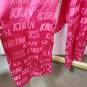 KIRIN Pink LS Open Back Jumpsuit Women's M image number 3
