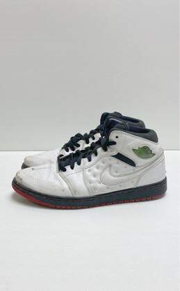 Nike Air Jordan 1 Retro 555069-101 White Sneakers Men 10 alternative image