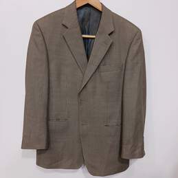 Calvin Klein Brown Suit Jacket Men's Size 38S