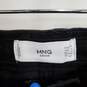 MNG Black Cotton Mid Waist Flare Jean WM Size 38 NWT image number 3