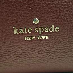 Kate Spade Purple Pebbled Leather Handbag alternative image
