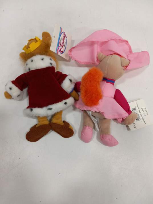 6PC Disney Store Robin Hood Characters Mini Bean Bag Stuffed Toys image number 7