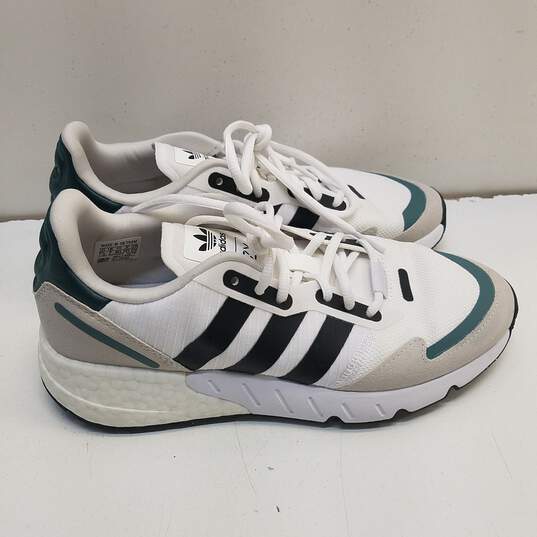 Adidas ZX 2K Boost White Hazy Emerald 7.5 image number 5