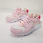 Nike Girls' Huarache Run Pink Foam Sneakers Size 7Y image number 1