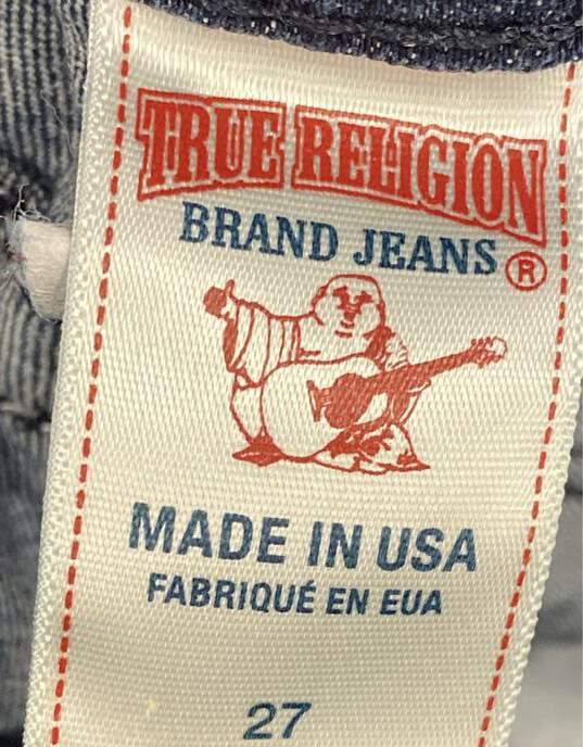 True Religion Blue Pants - Size X Small image number 3