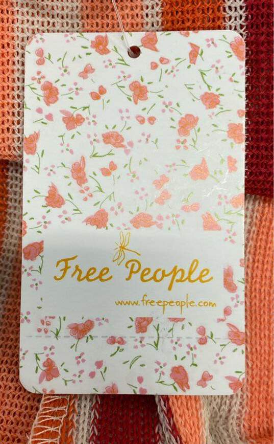 Free People Orange Tank Top - Size X Small image number 5
