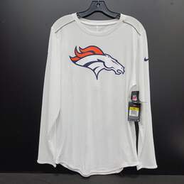 Nike Dri-Fit Men's Denver Broncos LS Tee Size S NWT