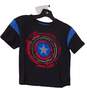 Boy's Short Sleeve Crew Neck Pullover Graphic T Shirt Size L 7 image number 1