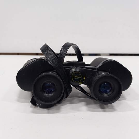 BUSHNELL POWERVIEW 7x35 WA 478Ft AT 1000YDS 13-7307 BLACK BINOCULARS IN CASE image number 3