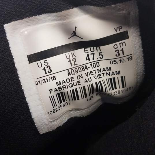 Nike Air Jordan Max Aura 'White Black' Sneakers Men's Size 13 image number 10