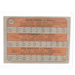 1972 New York Mets Topps Rookie Stars Matlack Capra Stanton alternative image