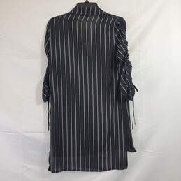 Bar III Women Black Stripe Dress XS NWT alternative image
