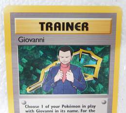 Pokemon TCG Giovanni Rare Gym Challenge Trainer Card 104/132 alternative image
