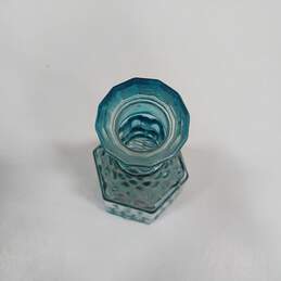Vintage Green Glass Vase alternative image