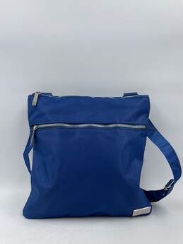 Authentic Escada Parfums Blue Messenger Bag