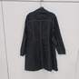 Michael Kors Black Rain Coat Women's Size L image number 2
