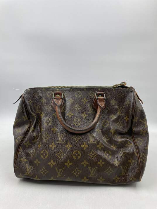 Authentic Louis Vuitton Brown Handbag image number 1
