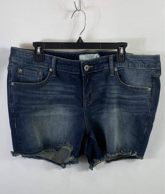 Torrid Blue Shorts - Size Large image number 1