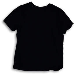 Mens Black Crew Neck Short Sleeve Front Pocket Pullover T-Shirt Size Large alternative image