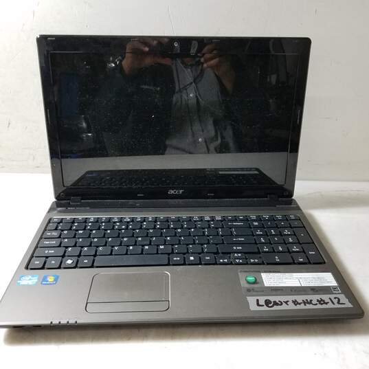 Acer Aspire 5750 Intel Core i5@2.5GHz Memory 4GB Screen 15inch image number 1