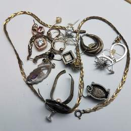 Sterling Silver Jewelry Scrap 34.3g alternative image