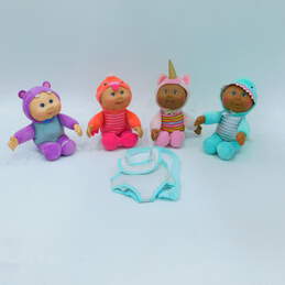 Lot of 4 Cabbage Patch Kids Cuties Doll: 9in Fantasy Friends