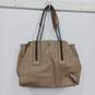 Simply Vera Wang Tan Faux Leather Tote Bag image number 1