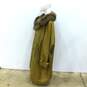 Vintage QMB 2 The Look Fur Lined & Trim Unisex Belted Trench Coat image number 2