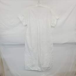 Madewell White Cotton Short Sleeve T-Shirt Maxi Dress WM Size XS NWT alternative image