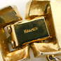 Vintage Kramer Gold Tone Tube Bead Multi Strand Bracelet 51.0g image number 5