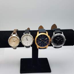 Fossil Mixed Models Quarts Analog Watch Bundle of Four